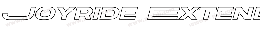 Joyride Extended字体转换 Joyride Extended字体转换